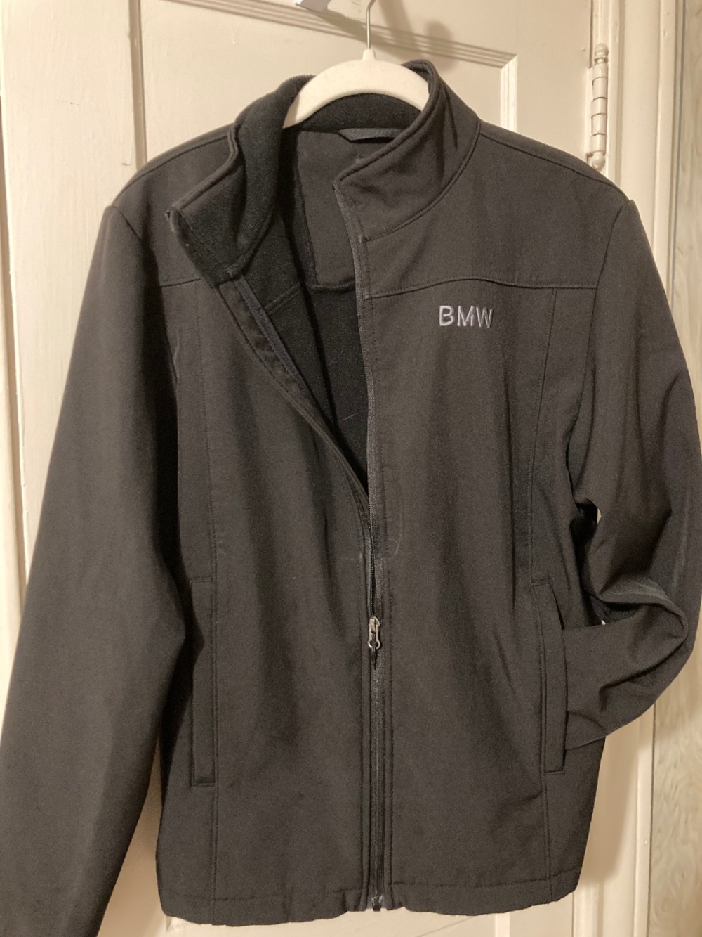 BMW logo crew neck jacket